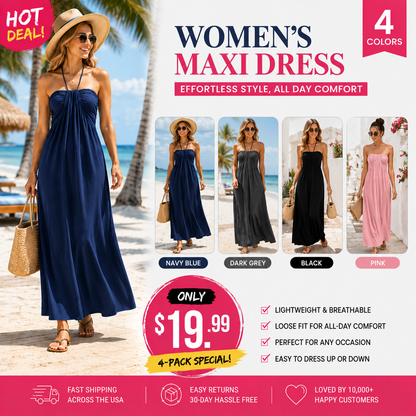 💕 The Maxi Dress Women Can't Stop Wearing This Summer✨☀️