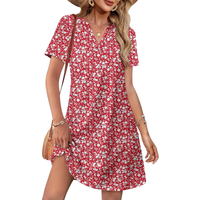red-white Floral